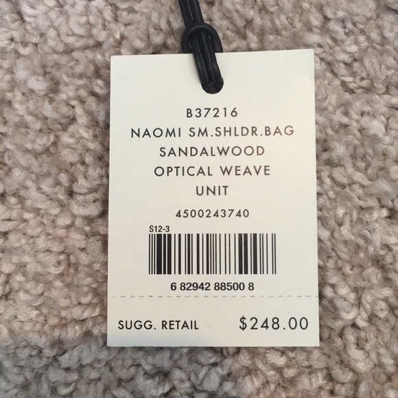 Cole Haan light tan shoulder bag - Picture 6 of 6